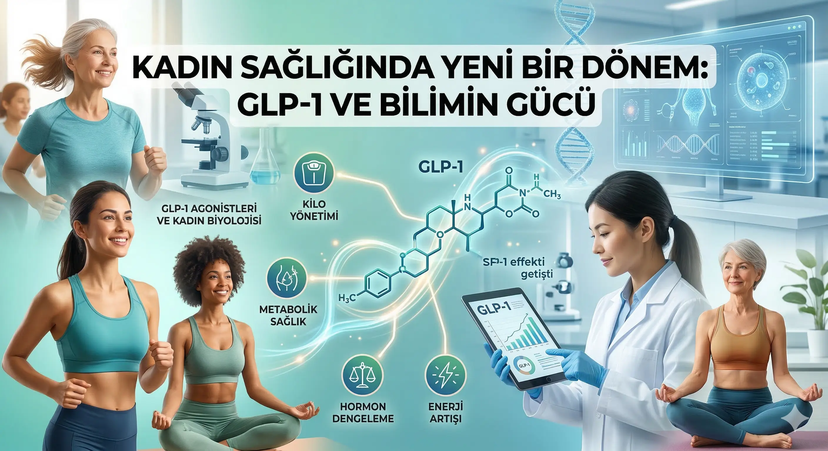 Uzm. Dr. Şahin Doğanay kadın sağlığında GLP-1 ve GIP tedavisi